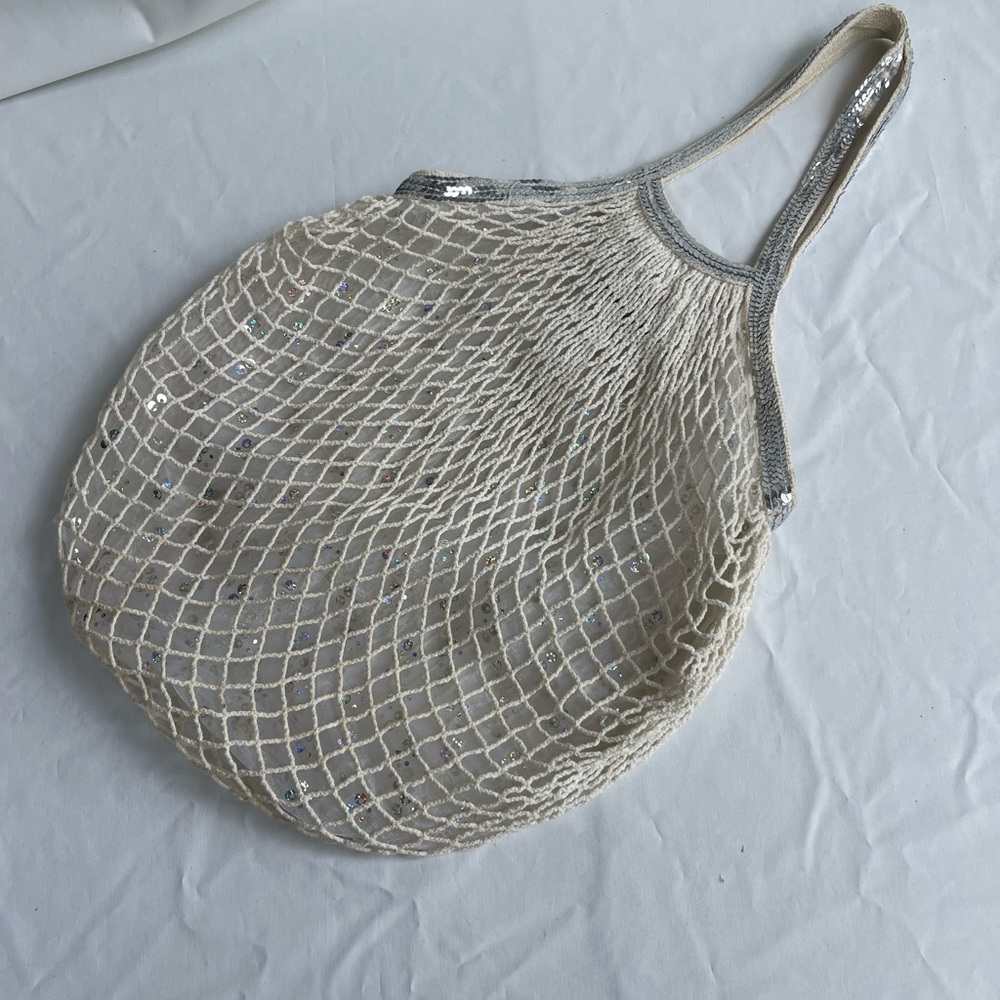 Bijoux Terner beach bag of white